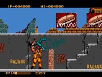 Two Crude Dudes sur Sega Megadrive